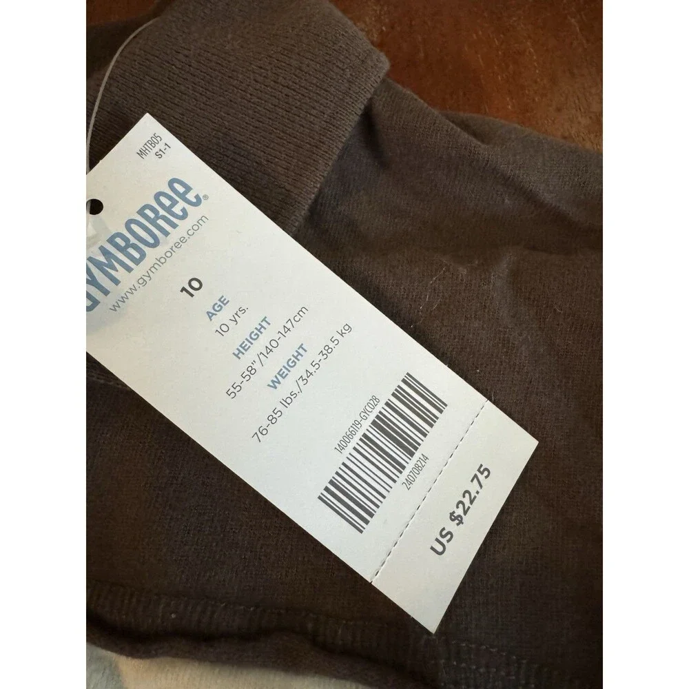 Gymboree Boys Rugby Polo Shirt size 10 Long Sleeve Colorblock Stripe Longhorn